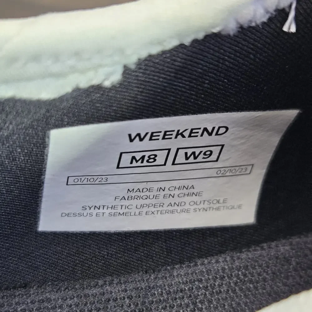 NEW Vessi Weekend Sneaker Womens Size 9 Waterproof Shoes Marble White Mens 8
